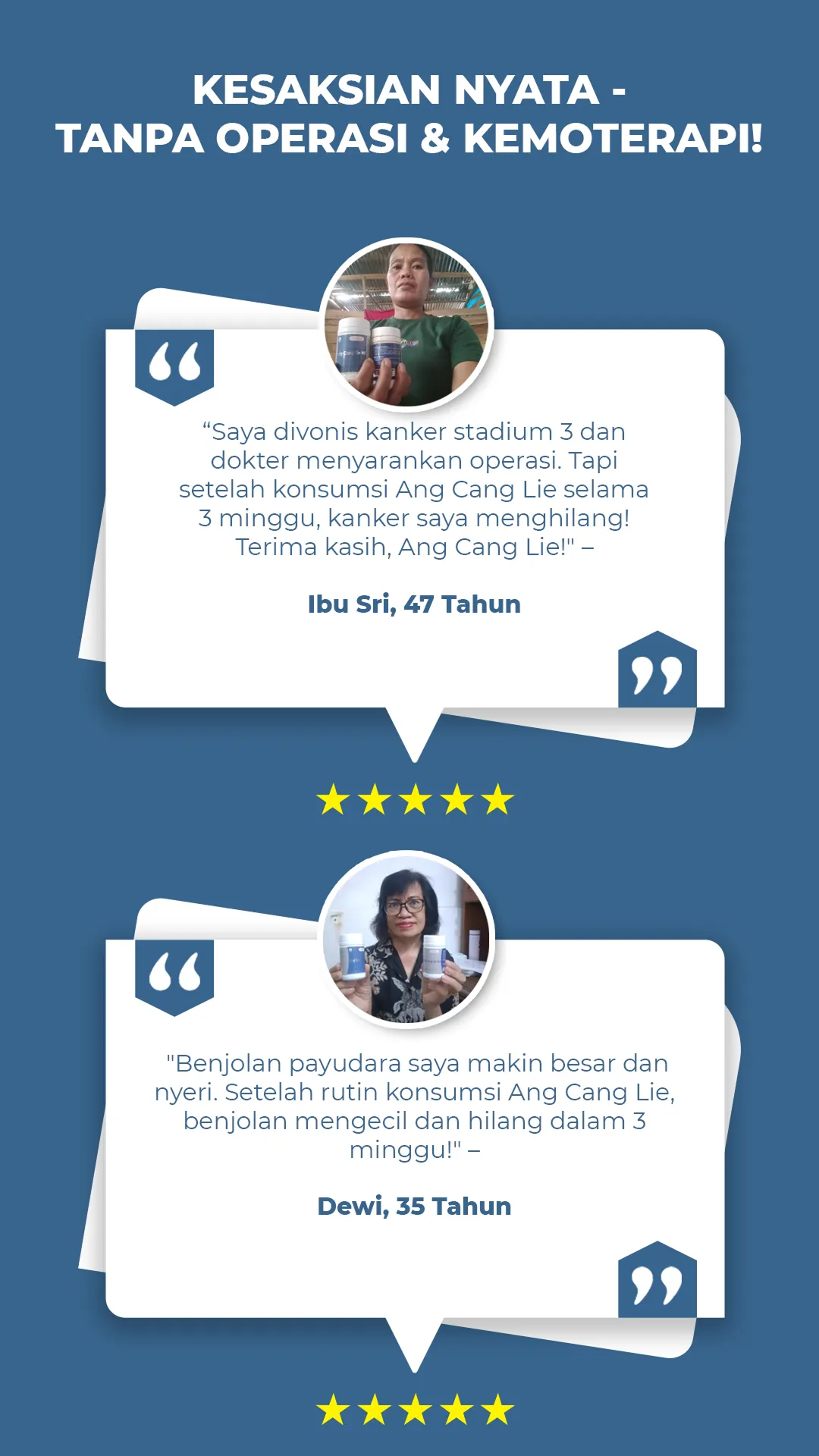 testimoni angcanglie